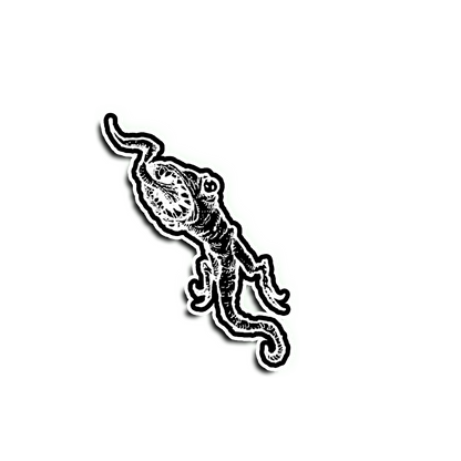 Dr. Rhino | Eel Rat Sticker - Sticker