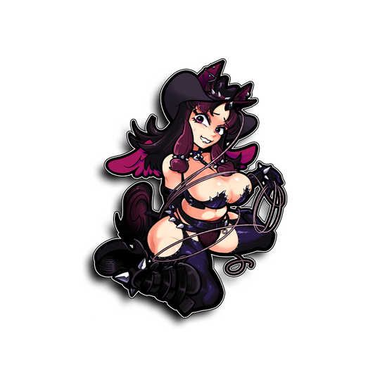 PegasusWitchVT | A Little Tied Up - Sticker