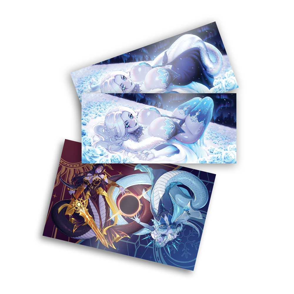 Vexoria | Fated Convergence + Frostfallen Repose - Wallpaper Pack