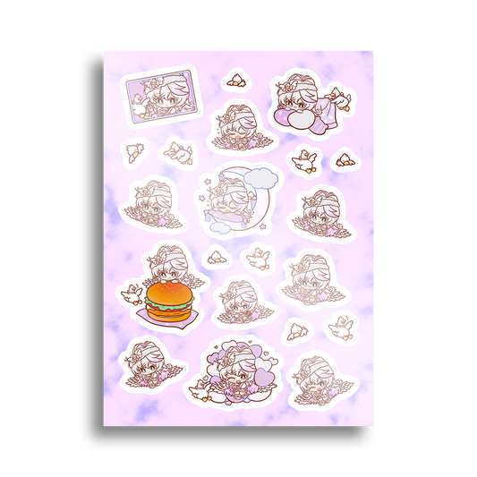 Elia Stellaria | Chibi - Sticker Sheet